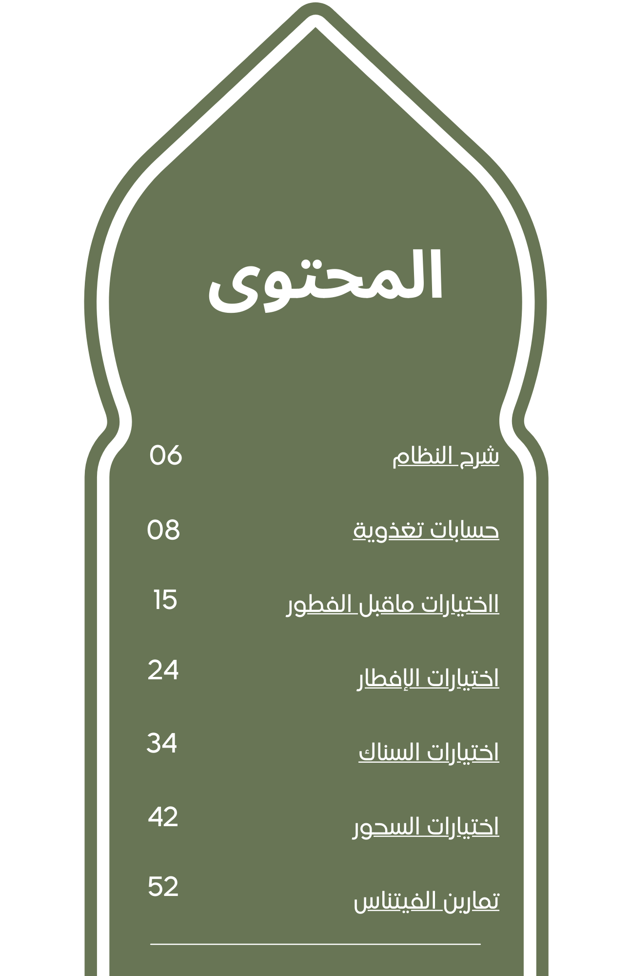 برنامج الرشاقة للرمضان